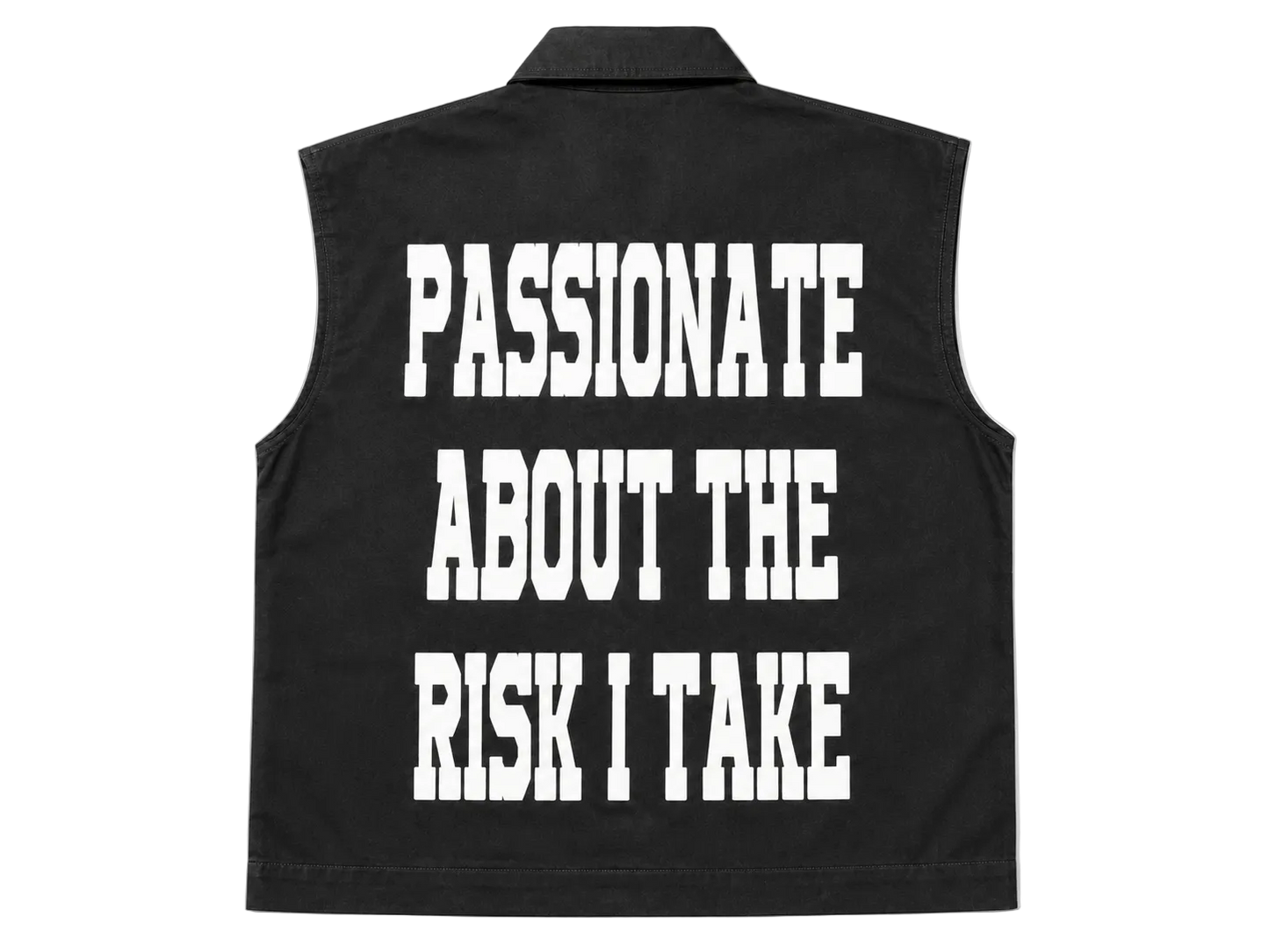 Passionate Risk (Sleeveless Work Shirt black