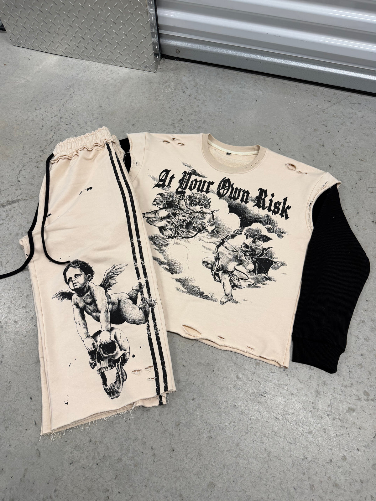 BATTLE WITHIN 3/4 SET — TEE + SHORTS