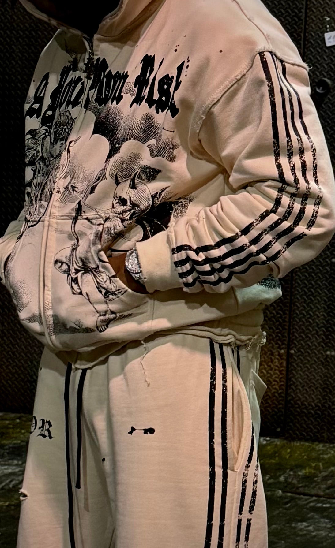 Battle Within Hoodie Set- Hoodie + 3/4 Shorts