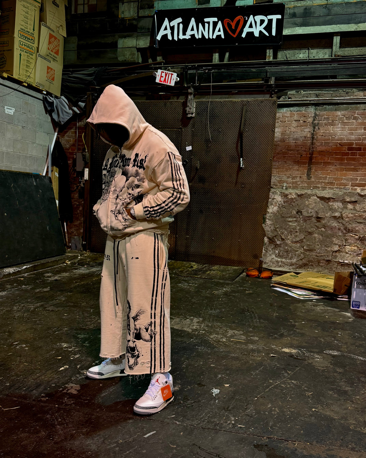 Battle Within Hoodie Set- Hoodie + 3/4 Shorts