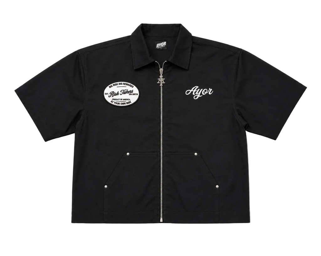 Black Passionate Risk (Work Shirt)