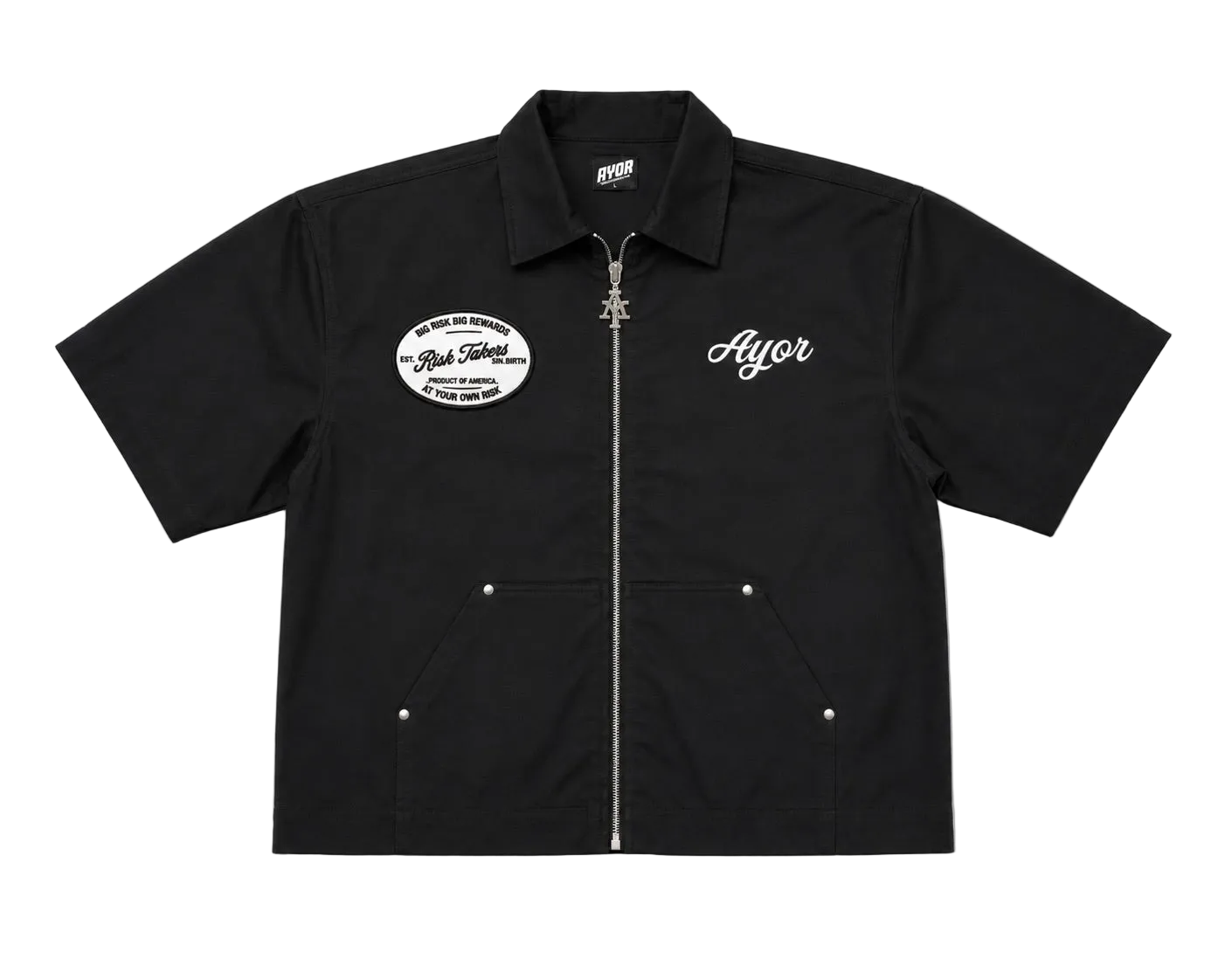 Black Passionate Risk (Work Shirt)