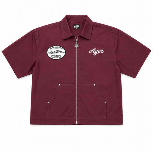 Translation missing: en.Maroon Passionate Risk (Work Shirt)