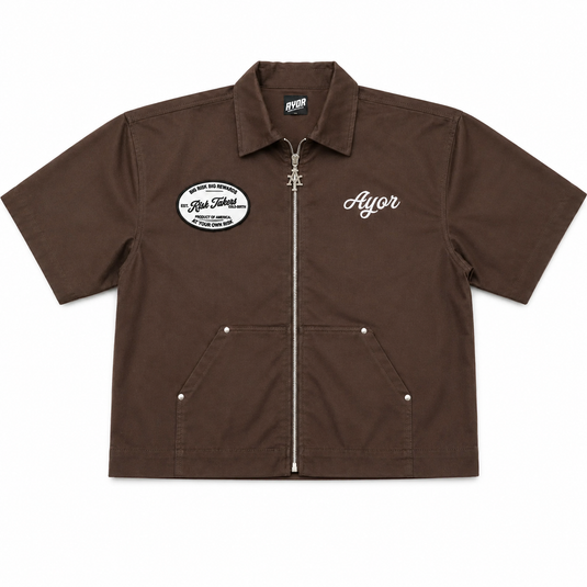 Translation missing: en.Brown Passionate Risk (Work Shirt)