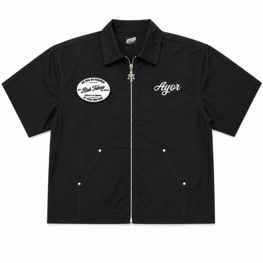 Black Passionate Risk (Work Shirt)