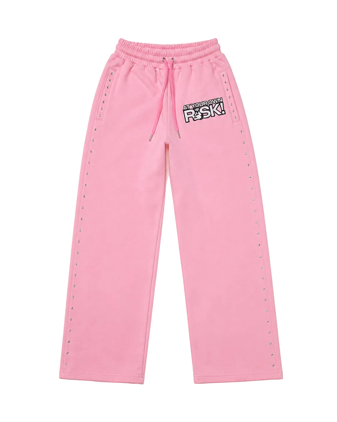 At Your Own Risk Rhinestone Pants