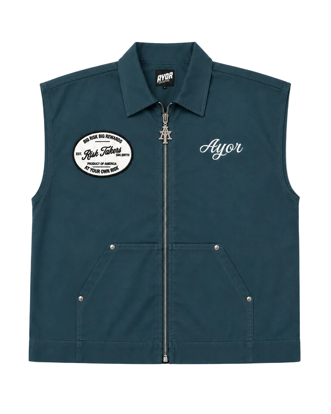 Passionate Risk (Sleeveless Work Shirt) green