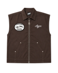 Passionate Risk (Sleeveless Work Shirt) brown