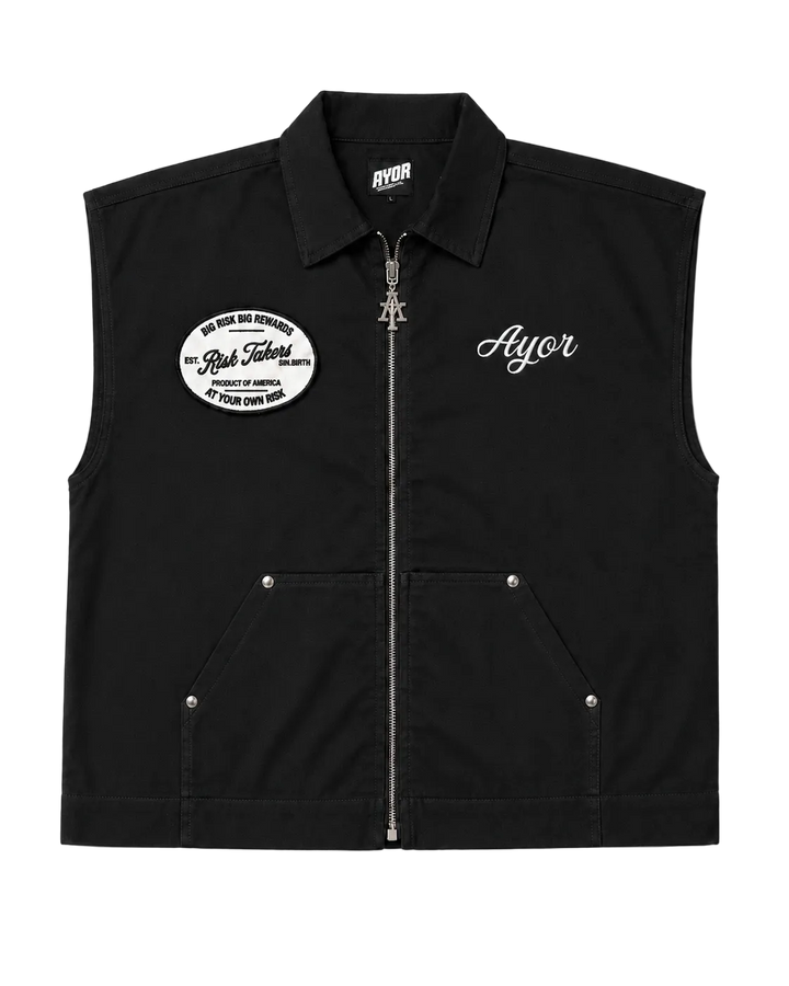 Translation missing: en.Passionate Risk (Sleeveless Work Shirt black