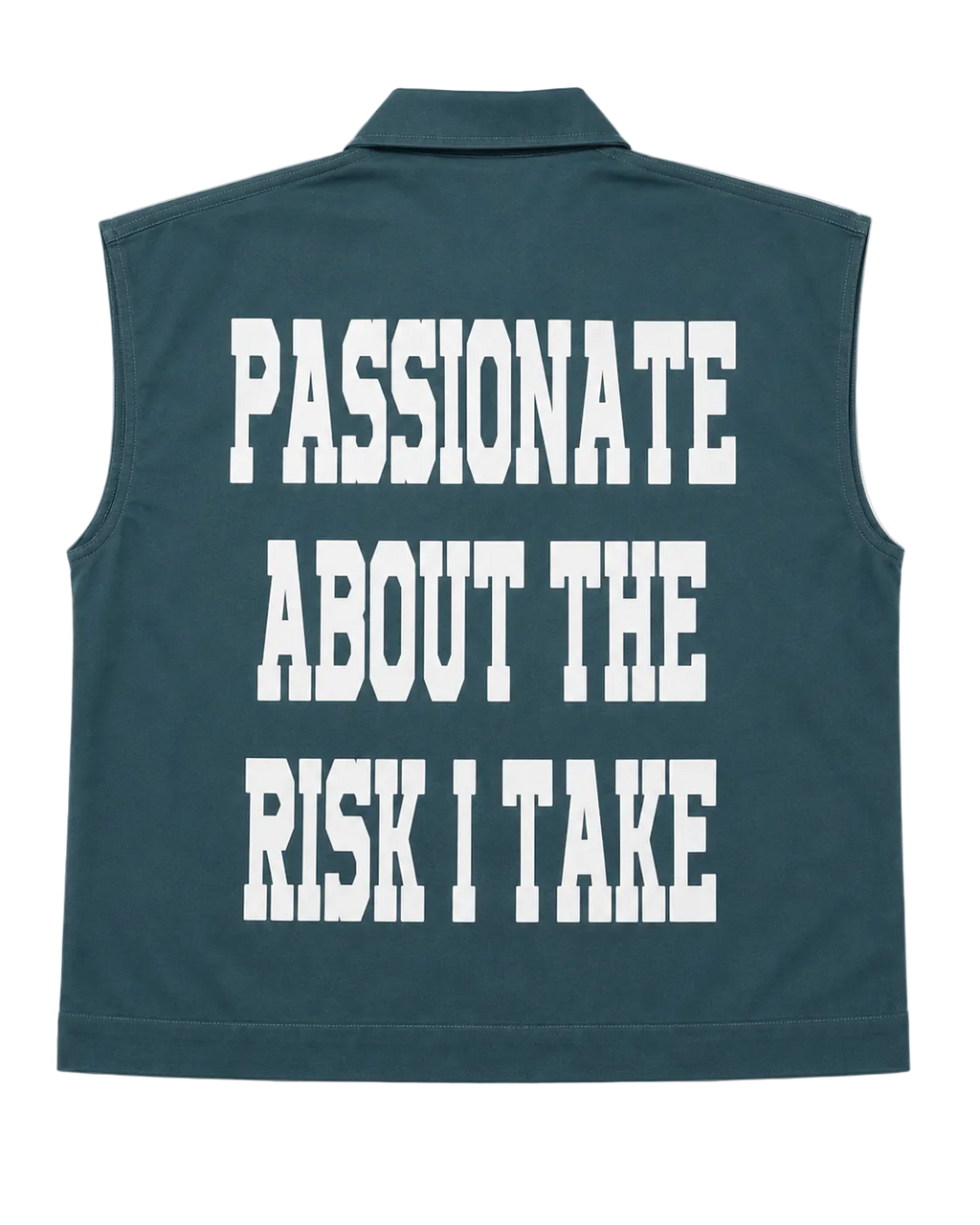 Passionate Risk (Sleeveless Work Shirt) green