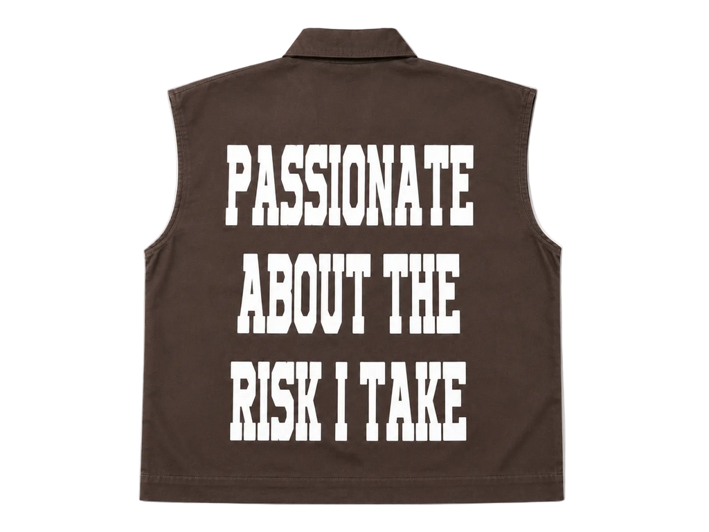 Passionate Risk (Sleeveless Work Shirt) brown