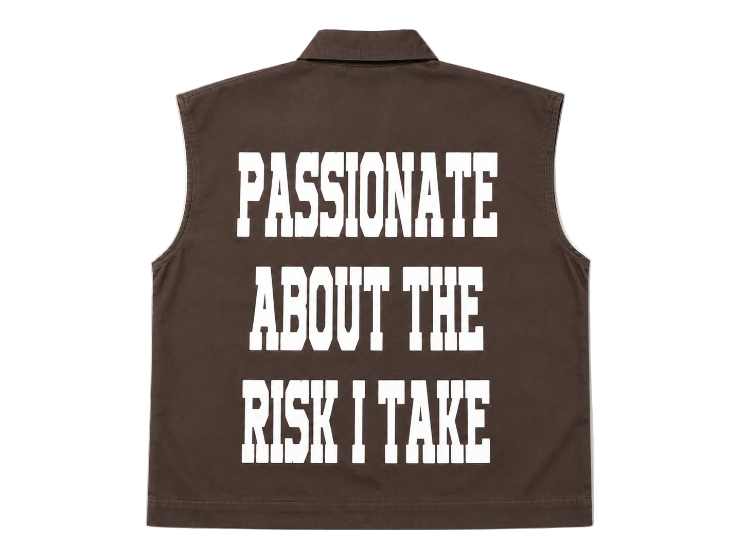 Passionate Risk (Sleeveless Work Shirt) brown