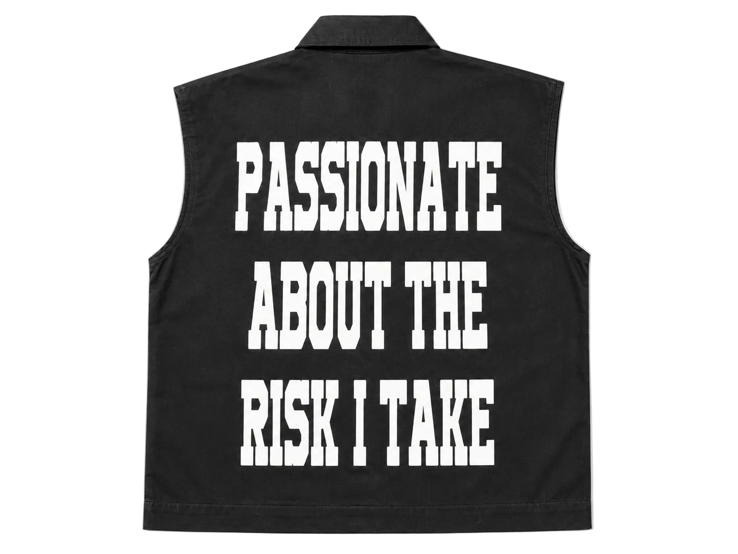 Passionate Risk (Sleeveless Work Shirt black