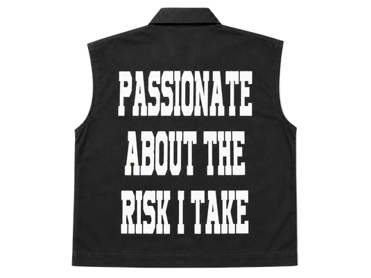 Translation missing: en.Passionate Risk (Sleeveless Work Shirt black