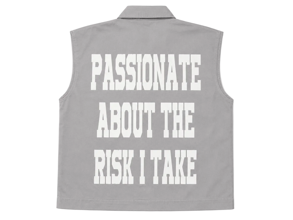 Passionate Risk (Sleeveless Work Shirt) gray