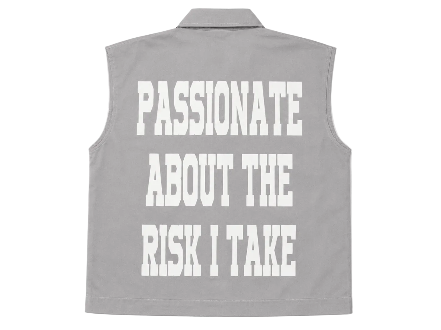 Passionate Risk (Sleeveless Work Shirt) gray