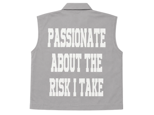 Translation missing: en.Passionate Risk (Sleeveless Work Shirt) gray