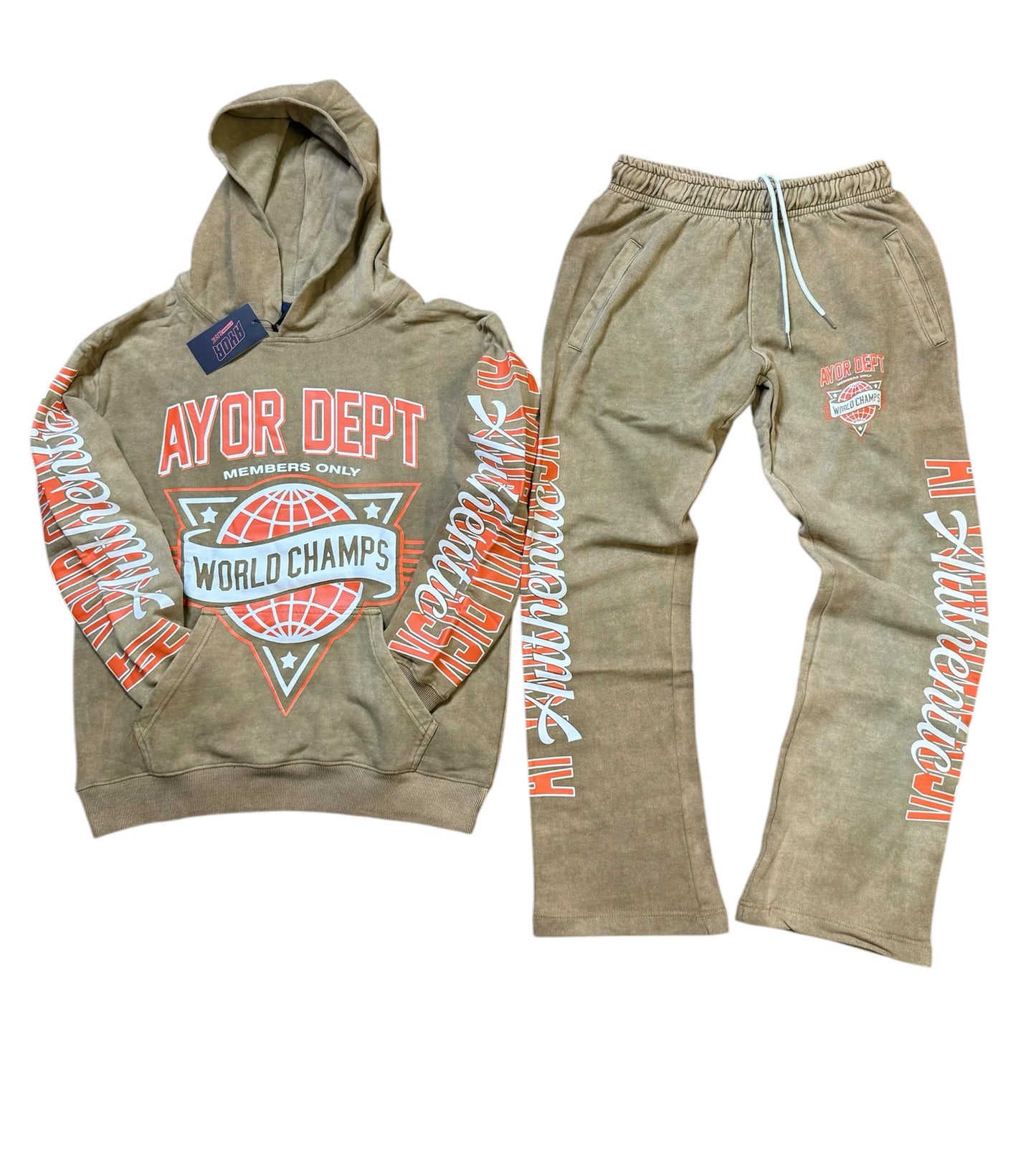 World Champ Stacked Jogger Set